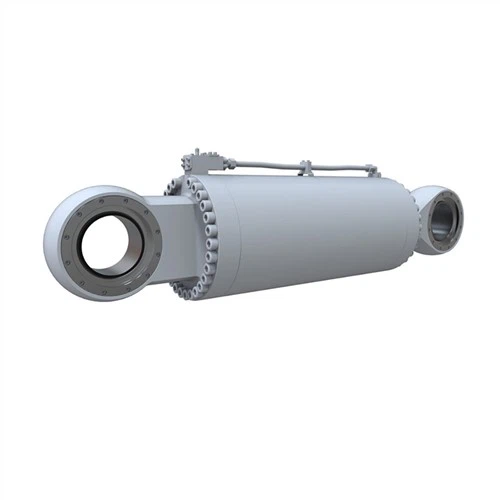 ما هو دور رأس الأسطوانة في أسطوانة شاحنة التعدين القلابة؟